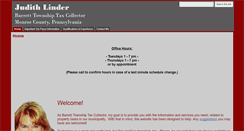 Desktop Screenshot of judithlindertaxcollector.com